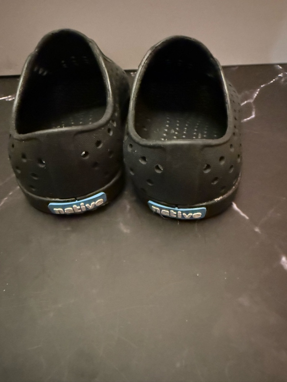 Native Kids Slip-On Water Shoes in Black - Picture 4 of 6
